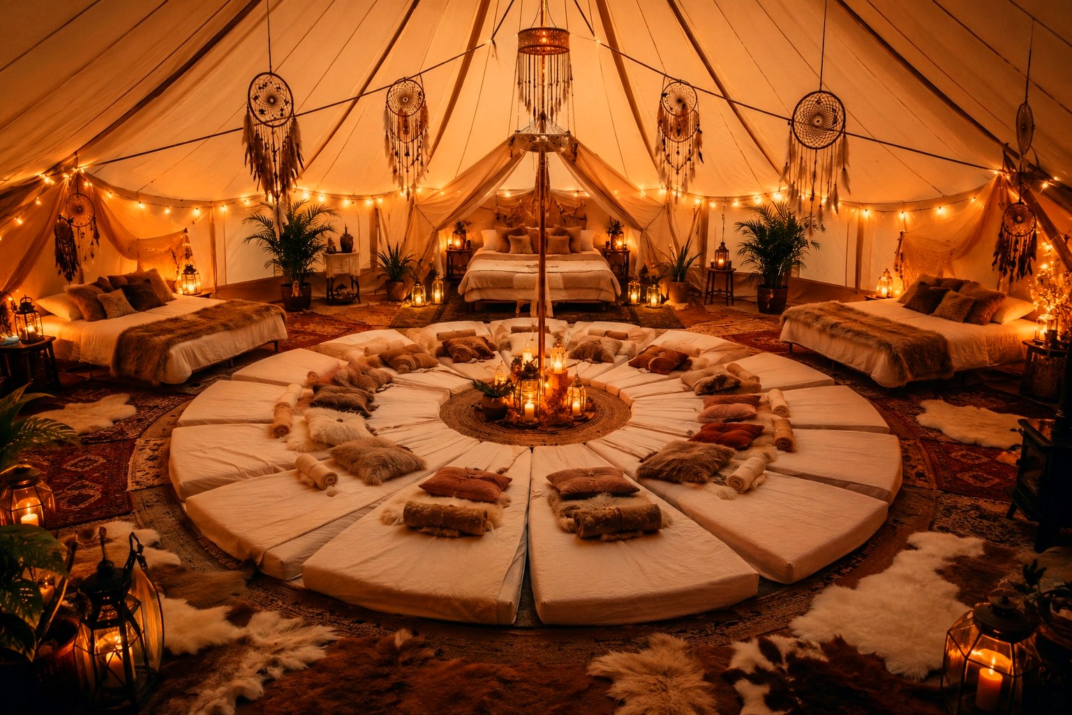 Glamping-telt ved House of Love - Sanctuary of Consciousness